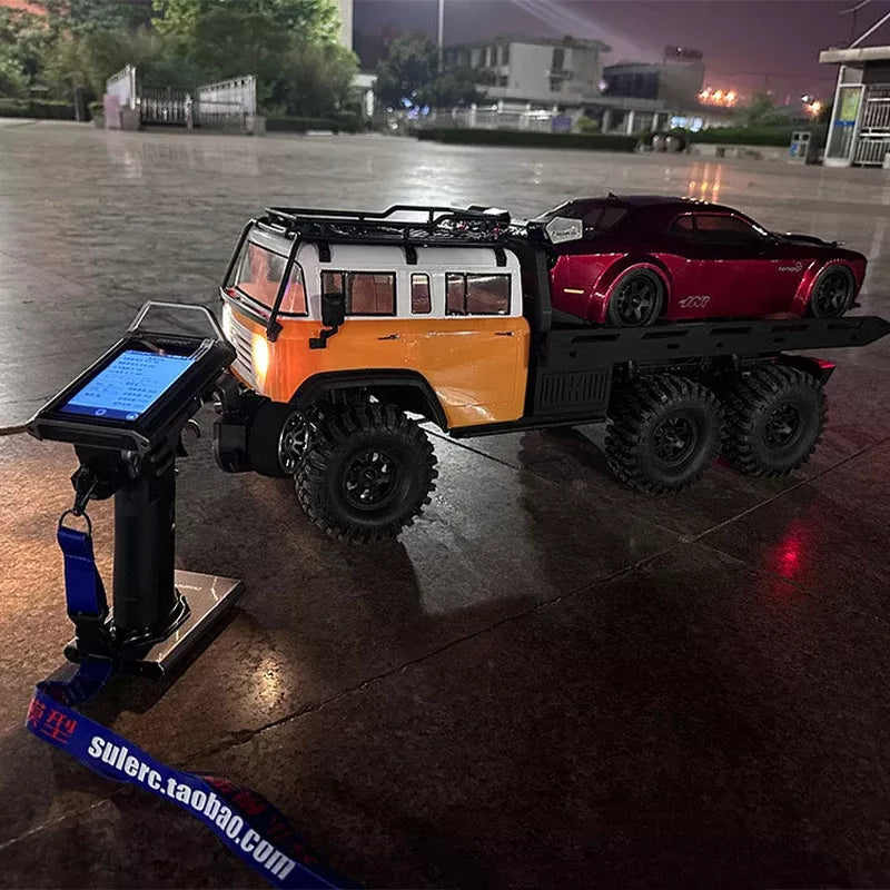 CROSSRC JT6 6WD Crawler RC 1/10 RTR 6x6 Giallo - Modello Hobby Grade - Foto 5