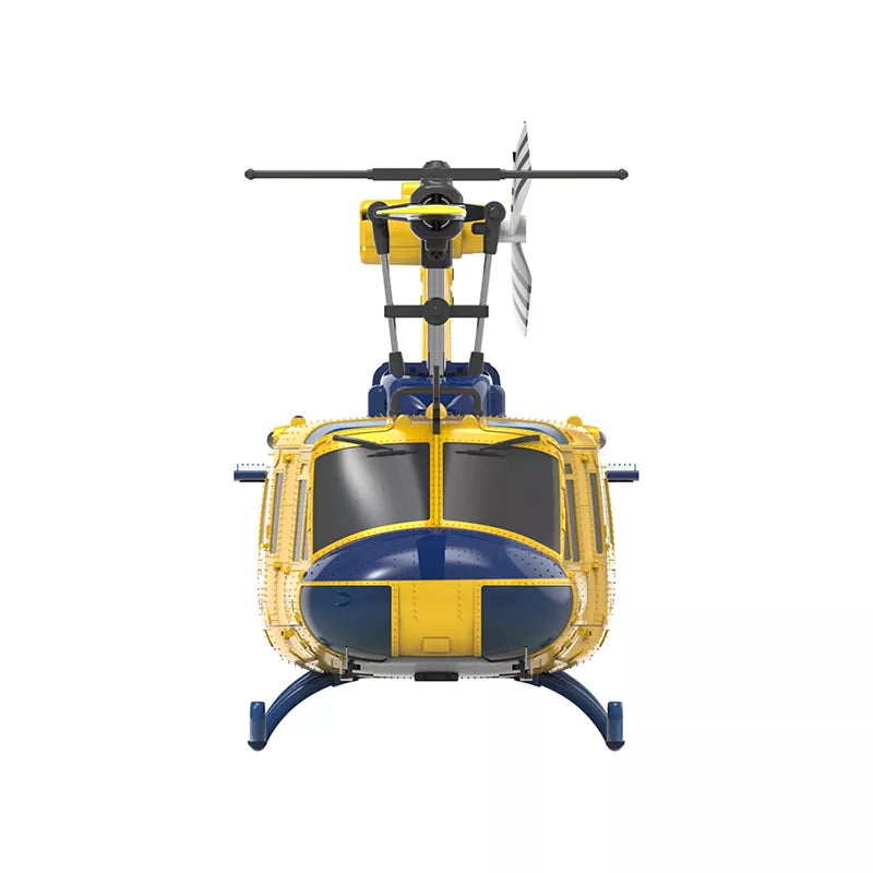 RCERA C032 UH-1 RC Helicopter 6CH 1/48 6-axis Gyro Barometer Altitude Determination Optical Flow Positioning TOF Laser Radar Aerobatic Helicopter