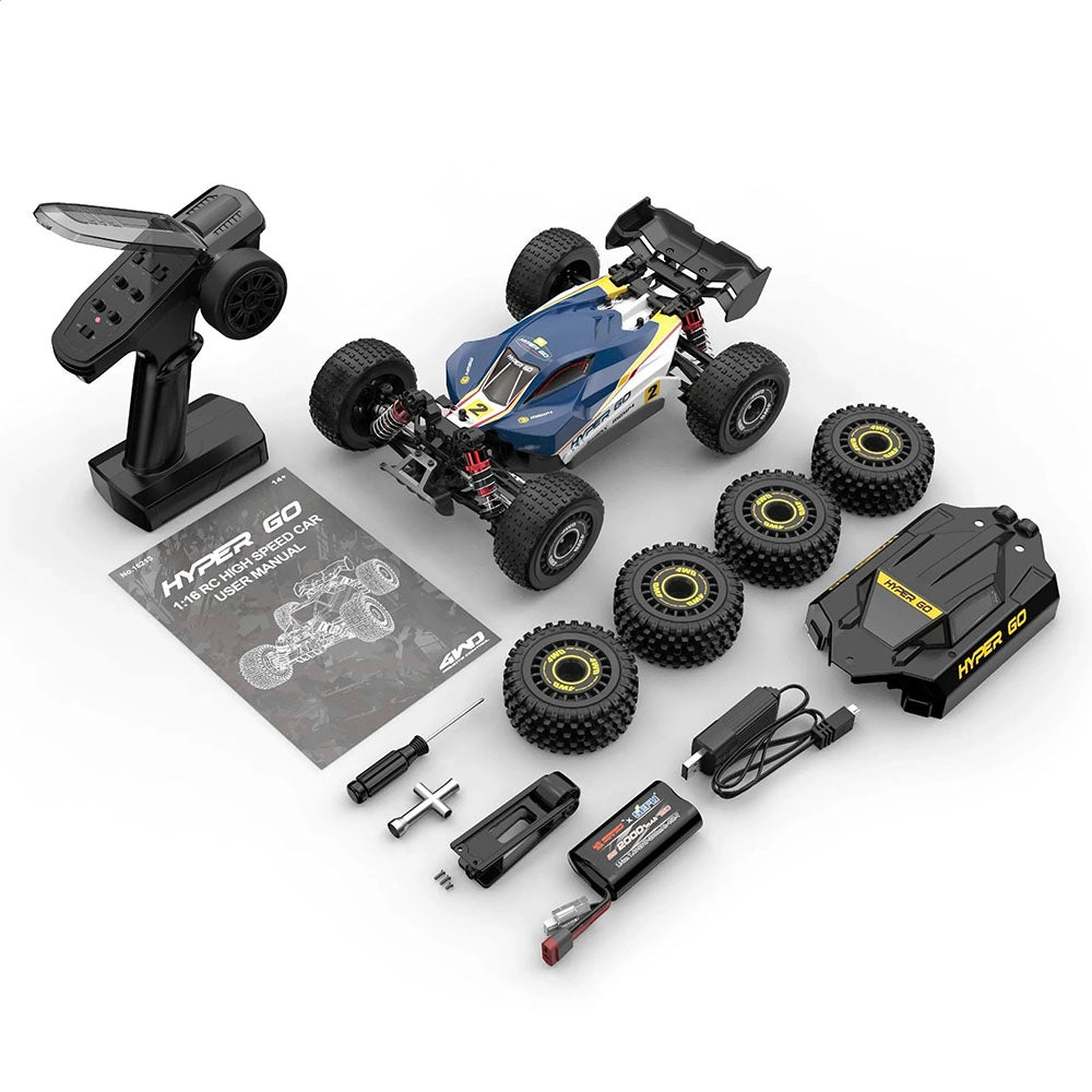 MJX Hyper Go 16213 1/16 Brushless 4WD Off-Road RC Buggy – 42 km/h RTR