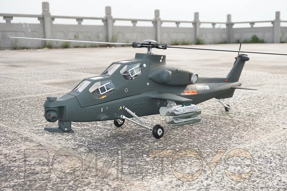 ROBAN 470 CAIC Z-10 4-Blade RC Helicopter GPS X2 Flight Control LED Lighting System PNP/RTF Version Helicopter