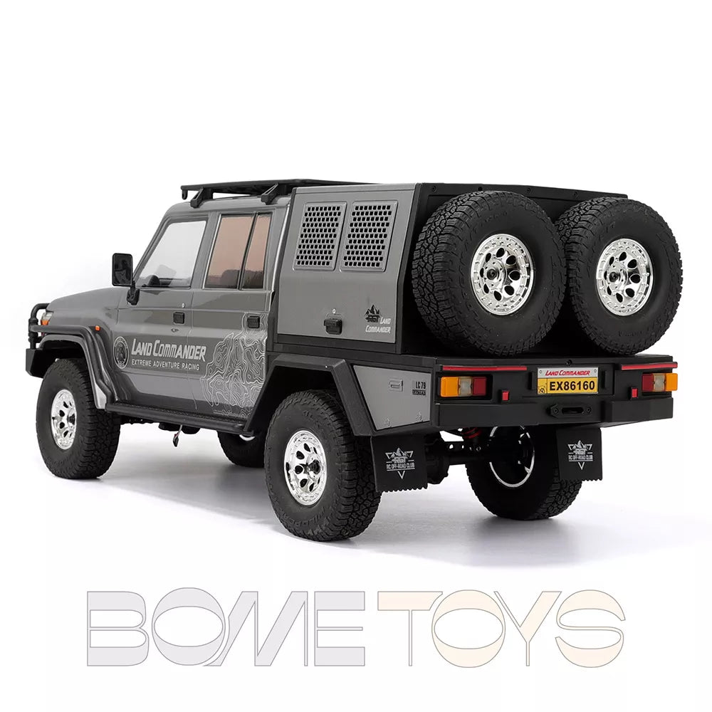 RGT EX86160 LC79 Land Commander 4WD RC Car 1/10 2.4G Rock Crawler Off-Road Climbing Truck with LED Lights Set