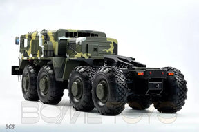 CROSSRC BC8 Mammoth 8x8 1/12 Scale RC Car Military Transport Climbing Car Off-road Model 8WD Toy KIT/RTR
