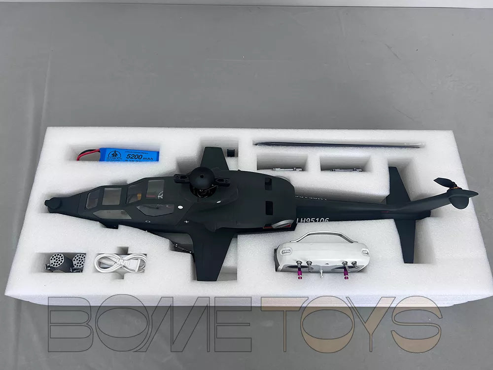 ROBAN 470 CAIC Z-10 4-Blade RC Helicopter GPS X2 Flight Control LED Lighting System PNP/RTF Version Helicopter