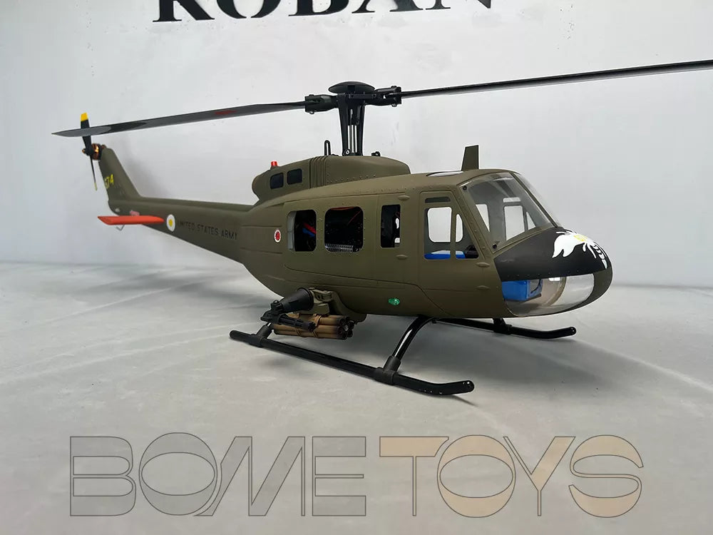 ROBAN 470 UH-1D RC Helicopter GPS X2 Flight Control System LED Lighting System PNP/RTF Version Helicopter