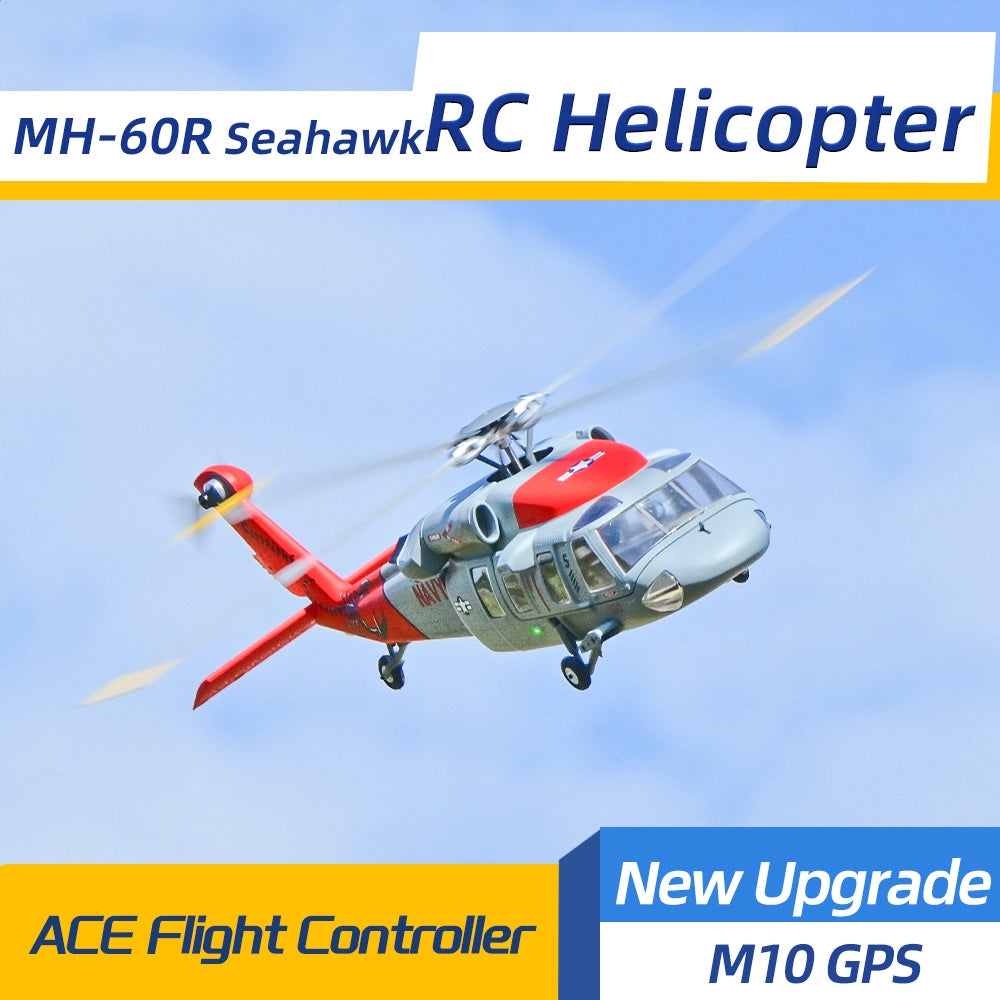 FLYWING MH-60R Jayhawk 470L Scale RC Helicopter GPS ACE Flight Controller RTF Helicopter