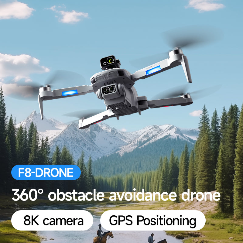 4DRC F8 MAX HD Camera GPS 5G WiFi Brushless Obstacle Avoidance Quadcopter with Screen Remote Control
