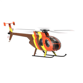 YUXIANG F118S MH-6 MD500 Little Bird 250-Class 1/16 Scale FPV 5-Blade Flybarless GPS RTF RC Military Helicopter