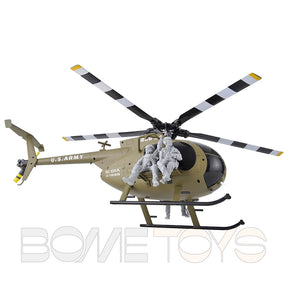 RCERA C189S MD500 Bird RC Helicopter 1:28 Dual Brushless Optical Flow Positioning Pneumatic High Helicopter