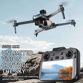 ZLL Beast SG601 MAX 4K Drone GPS 5G WiFi 3-Axis Gimbal 360° Obstacle Avoidance Quadcopter with 5 inch screen remote control