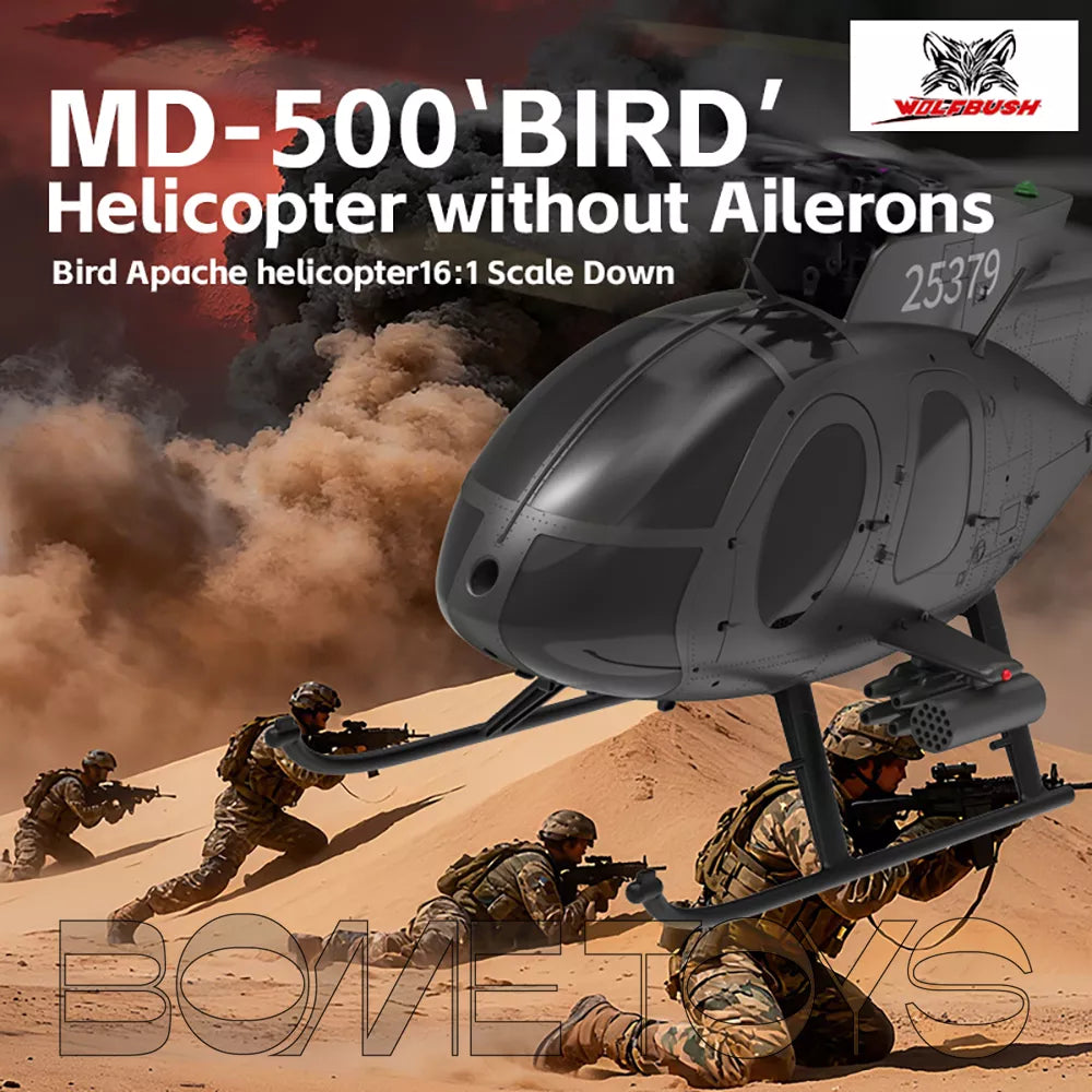 YUXIANG F119S MD-500 Bird RC Helicopter GPS Altitude Hold Optical Flow Positioning Radar Brushless 3D Stunt Helicopter