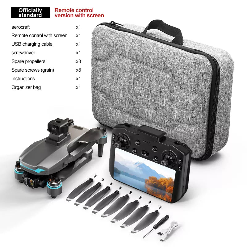 ZLL Beast SG601 MAX 4K Drone GPS 5G WiFi 3-Axis Gimbal 360° Obstacle Avoidance Quadcopter with 5 inch screen remote control