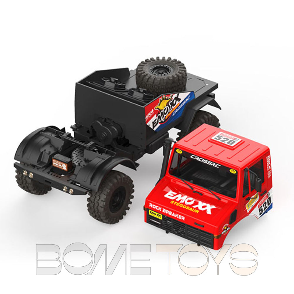 CROSSRC EMO XX Big Dinosaur Sword Dragon Thunder Dragon 1/6 RC Car 4x4 6x6 Climbing Crawler Rally Truck Off-Road Vehicle