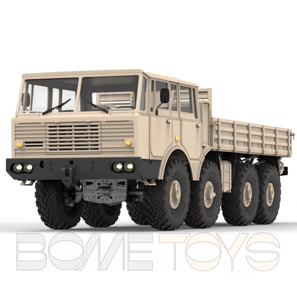 CROSSRC DC8 8x8 1/12 RC Car Scale Military Transport Climbing Car Off-road Model 8WD Toy KIT/RTR
