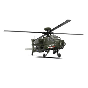 YUXIANG Apache Helicopter F11 AH 64D FUTABA S-FHSS Protocol 2.4G 6-Channel Brushless 3D Stunt 1:32 Scale Flybarless Simulation Helicopter