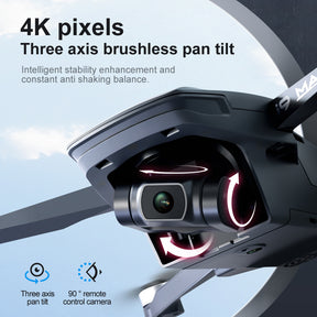 i9 MAX 4K Drone 3-Axis Gimbal HD Camera GPS 5G WIFI 3KM FPV 26Min Fly Professional Brushless RC Quadcopter