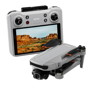 4DRC F15 4K Drone 3-Axis Gimbal HD Camera GPS 5G WIFI Quadcopter 5.5 Inch Touch Screen Remote Control