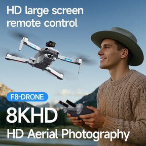 4DRC F8 MAX HD Camera GPS 5G WiFi Brushless Obstacle Avoidance Quadcopter with Screen Remote Control