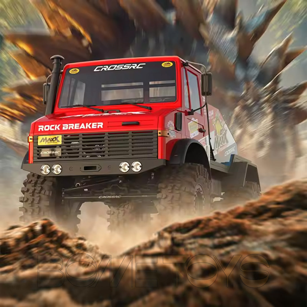 CROSSRC EMO XX Big Dinosaur Sword Dragon Thunder Dragon 1/6 RC Car 4x4 6x6 Climbing Crawler Rally Truck Off-Road Vehicle