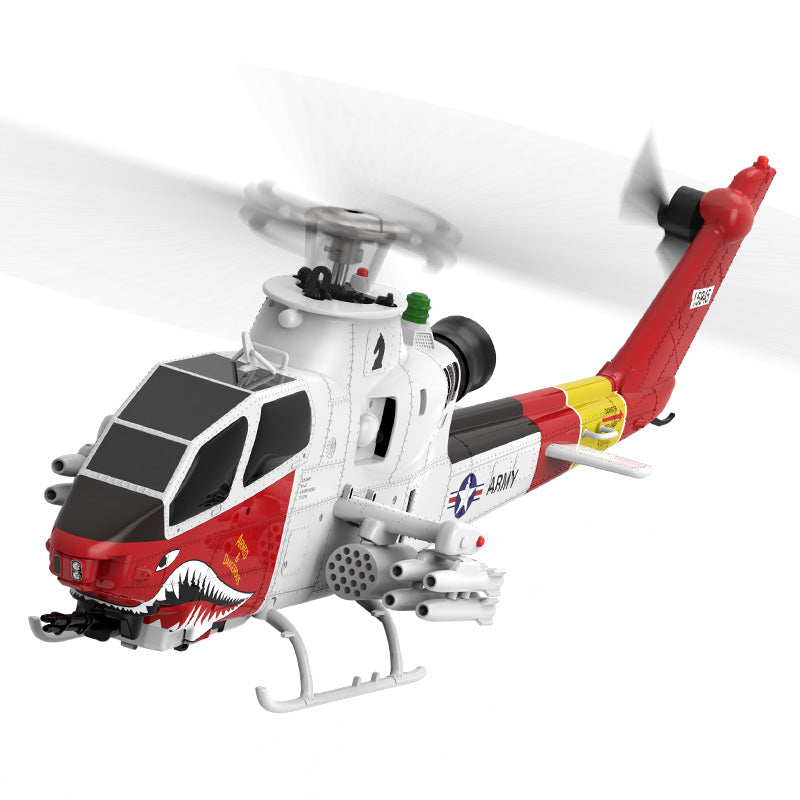 YUXIANG F112S AH-1 Cobra RC Helicopter 9CH GPS Optical Flow Localization TOF Altitude Hold Brushless Motor 1:32 Scale Helicopter