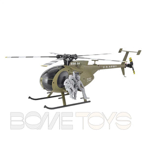 RCERA C189S MD500 Bird RC Helicopter 1:28 Dual Brushless Optical Flow Positioning Pneumatic High Helicopter