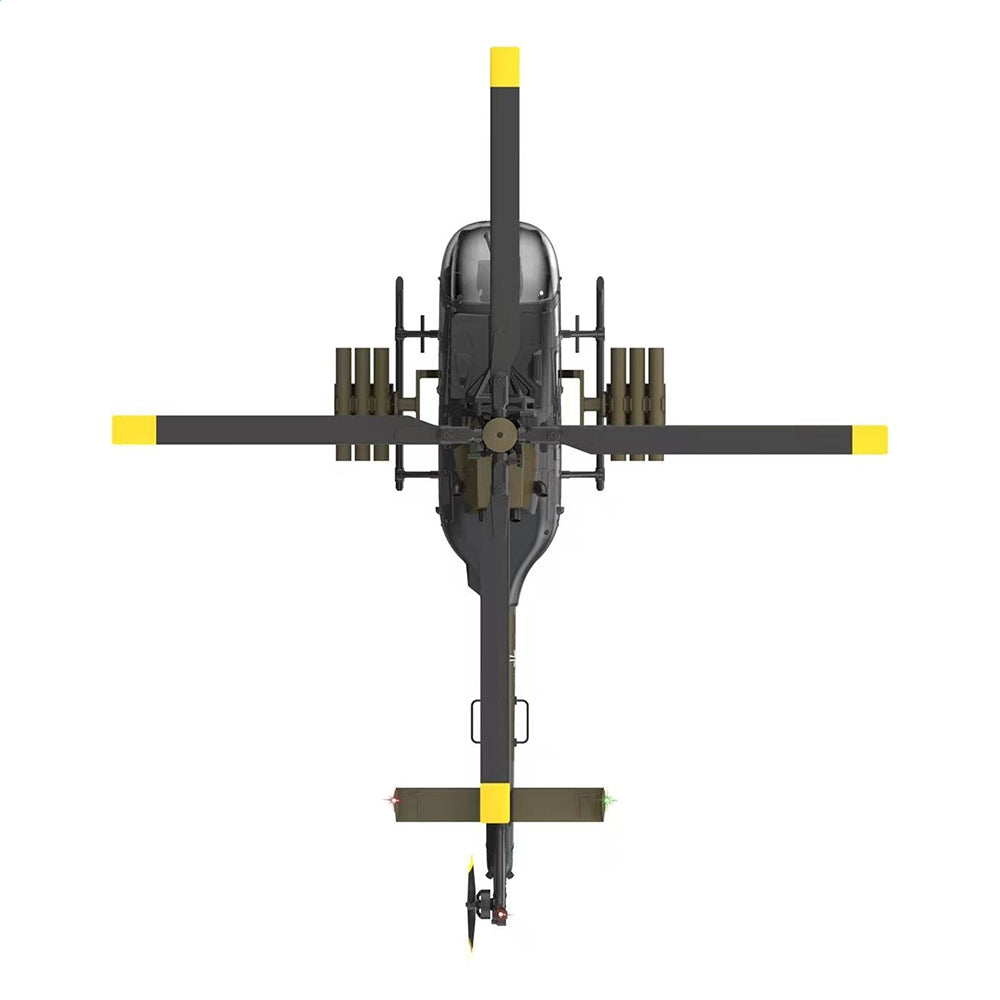 RCERA C180 BO105 Brushless Scale RC Helicopter with 6G Gyro Optical Flow & TOF Altitude Hold