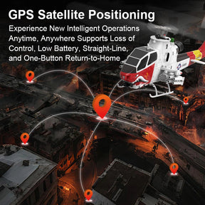 YUXIANG F112S AH-1 Cobra RC Helicopter 9CH GPS Optical Flow Localization TOF Altitude Hold Brushless Motor 1:32 Scale Helicopter