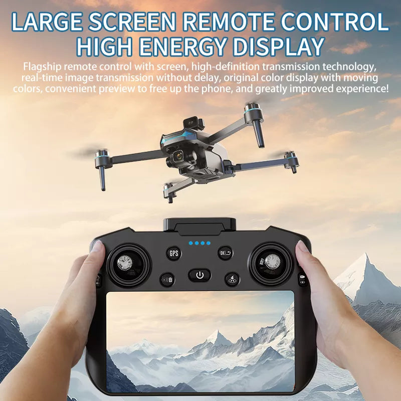 ZLL Beast SG601 MAX 4K Drone GPS 5G WiFi 3-Axis Gimbal 360° Obstacle Avoidance Quadcopter with 5 inch screen remote control