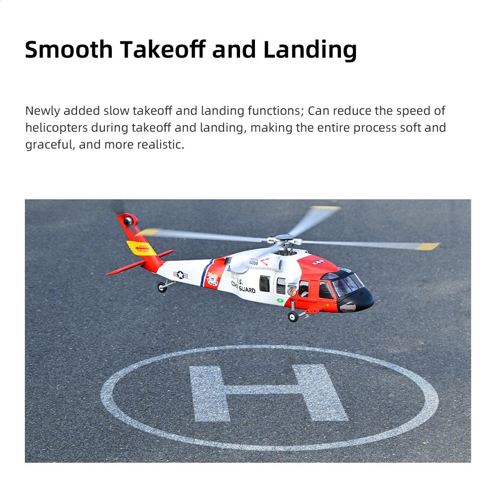 FLYWING MH-60T Jayhawk 470L Scale RC Helicopter GPS ACE Flight Controller RTF Helicopter