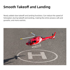 FLYWING AS350 RC Helicopter 470 Class ACE Flight Control 6CH GPS Helicopter LED Light RTF Helicopter