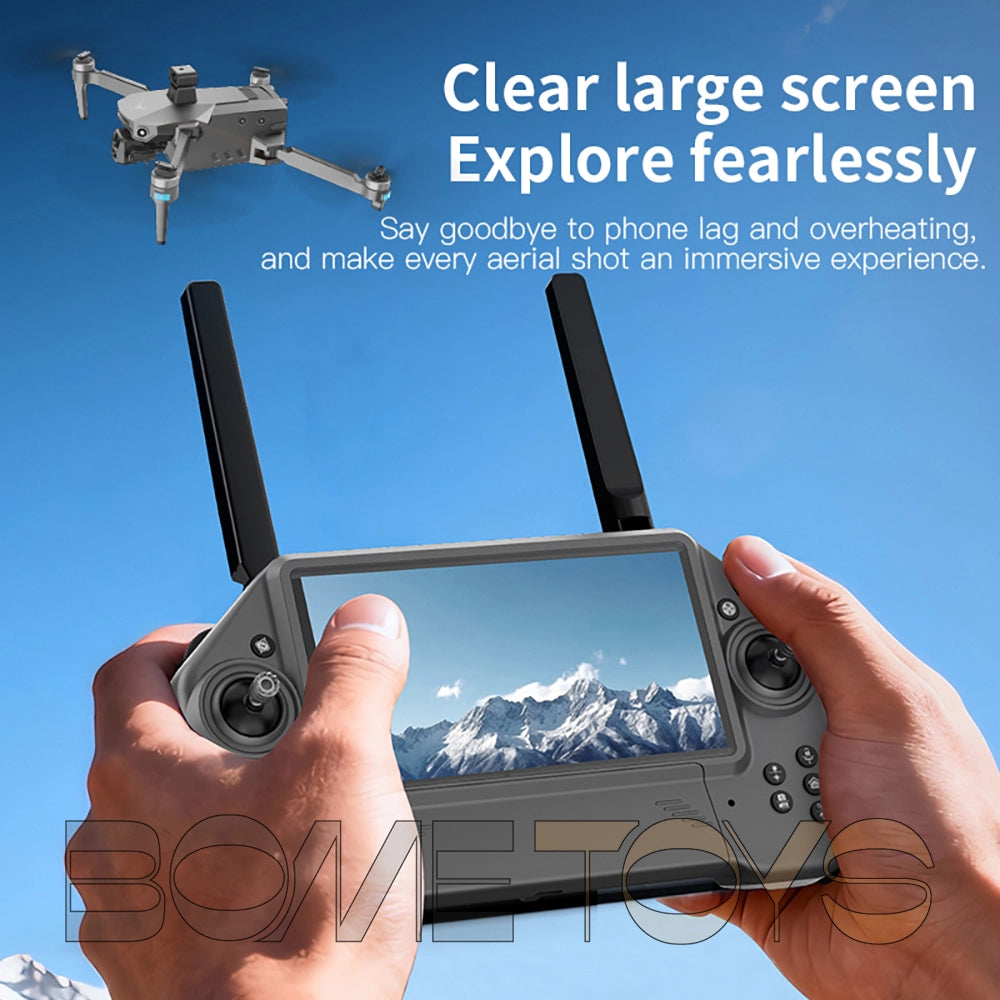 ZLL SG880 4K Drone Long Battery Life 10KM Obstacle Avoidance GPS 5G Quadcopter Touch Screen Remote Controller