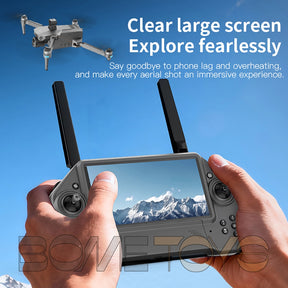 ZLL SG880 4K Drone Long Battery Life 10KM Obstacle Avoidance GPS 5G Quadcopter Touch Screen Remote Controller