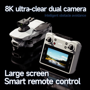 4DRC F8 MAX HD Camera GPS 5G WiFi Brushless Obstacle Avoidance Quadcopter with Screen Remote Control