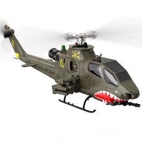 YUXIANG F112S AH-1 Cobra RC Helicopter 9CH GPS Optical Flow Localization TOF Altitude Hold Brushless Motor 1:32 Scale Helicopter