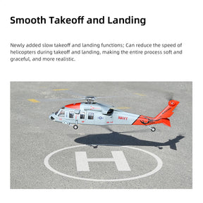 FLYWING MH-60R Jayhawk 470L Scale RC Helicopter GPS ACE Flight Controller RTF Helicopter