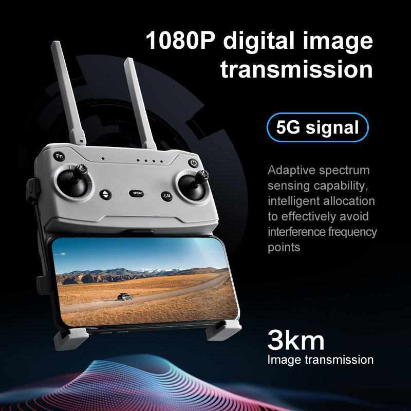 i9 MAX 4K Drone 3-Axis Gimbal HD Camera GPS 5G WIFI 3KM FPV 26Min Fly Professional Brushless RC Quadcopter