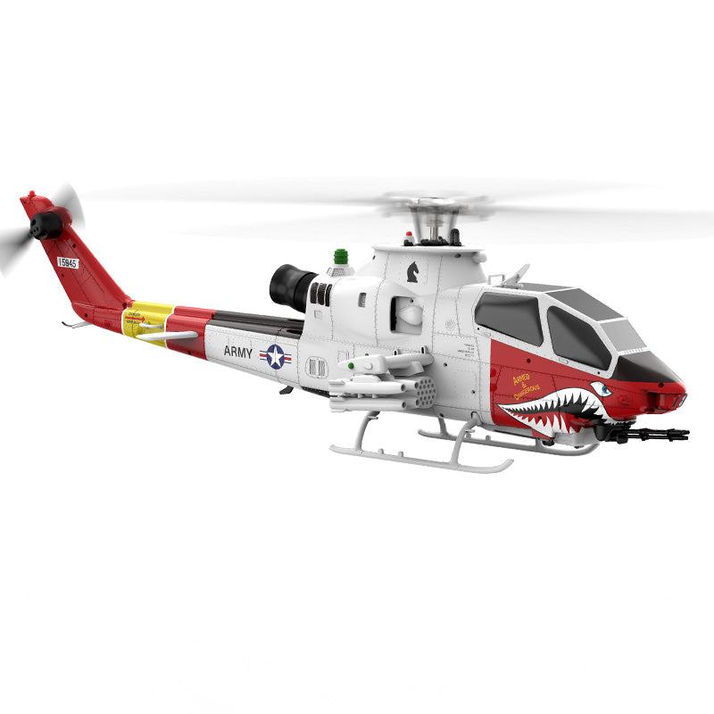 YUXIANG F112S AH-1 Cobra RC Helicopter 9CH GPS Optical Flow Localization TOF Altitude Hold Brushless Motor 1:32 Scale Helicopter