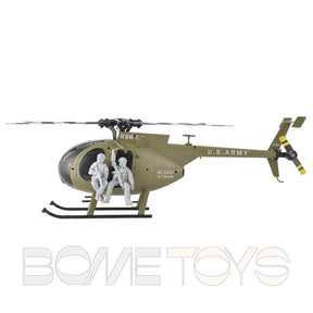 RCERA C189S MD500 Bird RC Helicopter 1:28 Dual Brushless Optical Flow Positioning Pneumatic High Helicopter