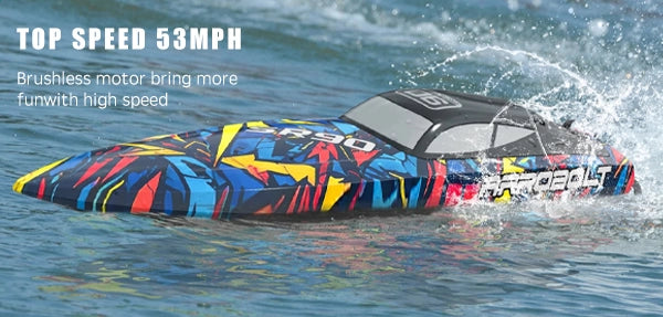 High-speed RC boats and remote control boats