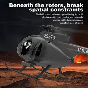 YUXIANG F119S MD-500 Bird RC Helicopter GPS Altitude Hold Optical Flow Positioning Radar Brushless 3D Stunt Helicopter