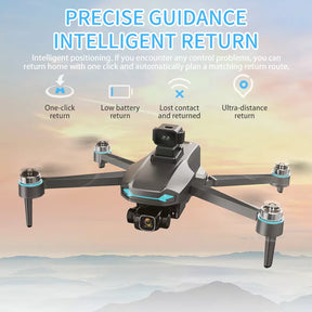ZLL Beast SG601 MAX 4K Drone GPS 5G WiFi 3-Axis Gimbal 360° Obstacle Avoidance Quadcopter with 5 inch screen remote control