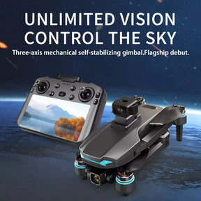 ZLL Beast SG601 MAX 4K Drone GPS 5G WiFi 3-Axis Gimbal 360° Obstacle Avoidance Quadcopter with 5 inch screen remote control