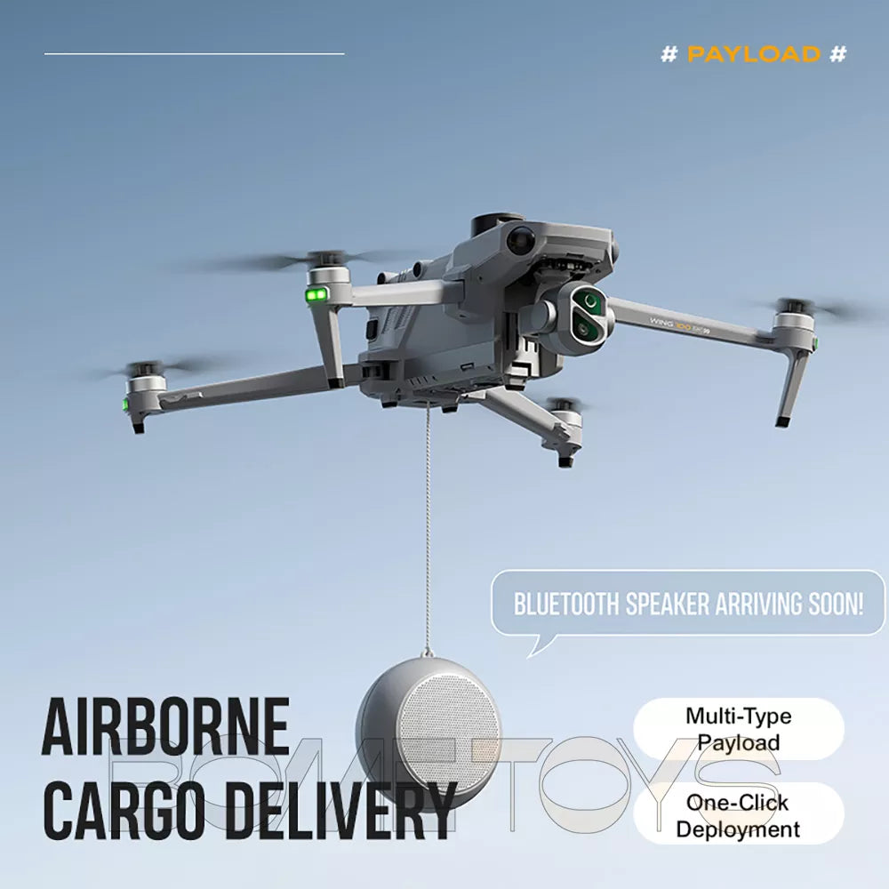 SMRC WING 100 8K Drone Upgraded version 3-Axis Gimbal Obstacle Avoidance 5G GPS Quadcopter Optional Screen Remote Control