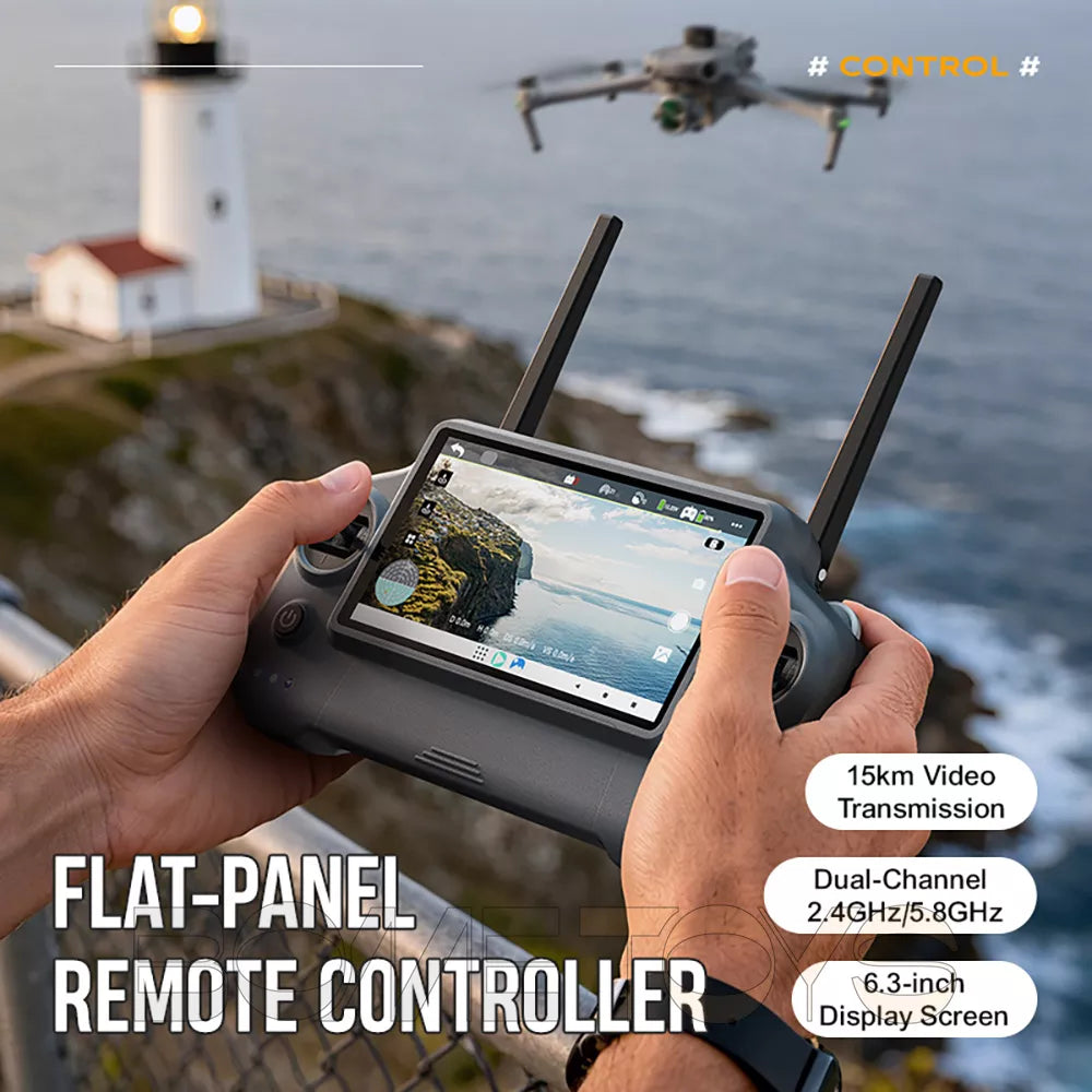 SMRC WING 100 8K Drone Upgraded version 3-Axis Gimbal Obstacle Avoidance 5G GPS Quadcopter Optional Screen Remote Control