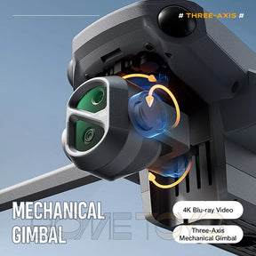 SMRC WING 100 8K Drone Upgraded version 3-Axis Gimbal Obstacle Avoidance 5G GPS Quadcopter Optional Screen Remote Control