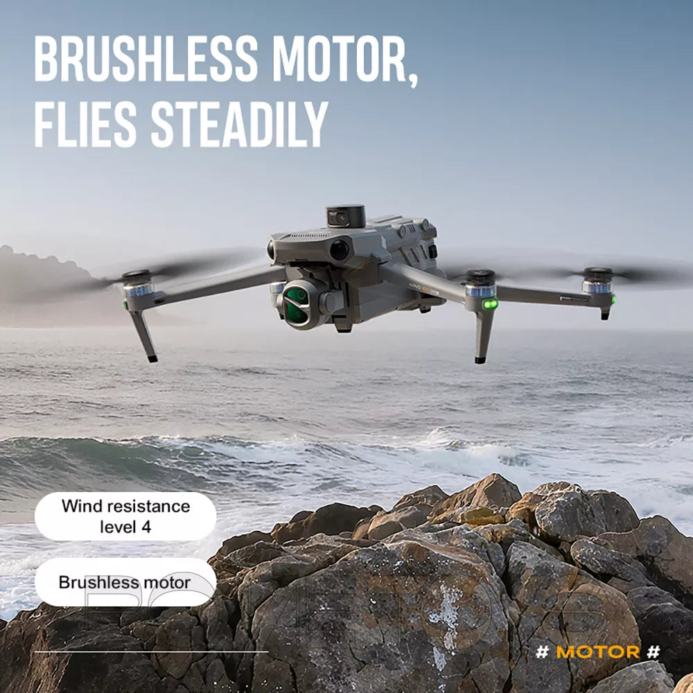 SMRC WING 100 8K Drone Upgraded version 3-Axis Gimbal Obstacle Avoidance 5G GPS Quadcopter Optional Screen Remote Control