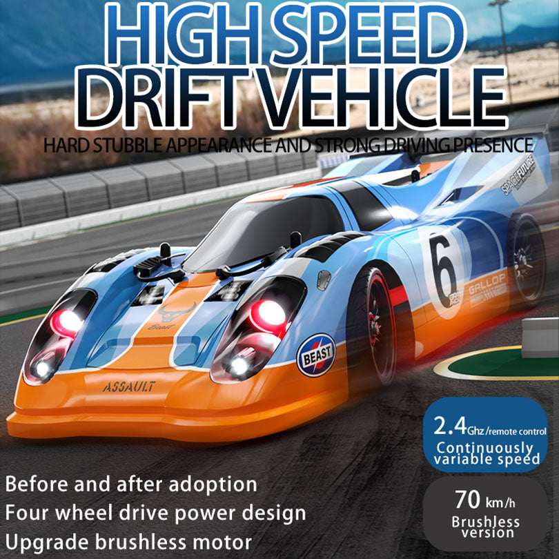 ZLL SG918 RC Car 4WD Carbon Brush 70km/h High Speed 1∶16 Full Scale Drift Car