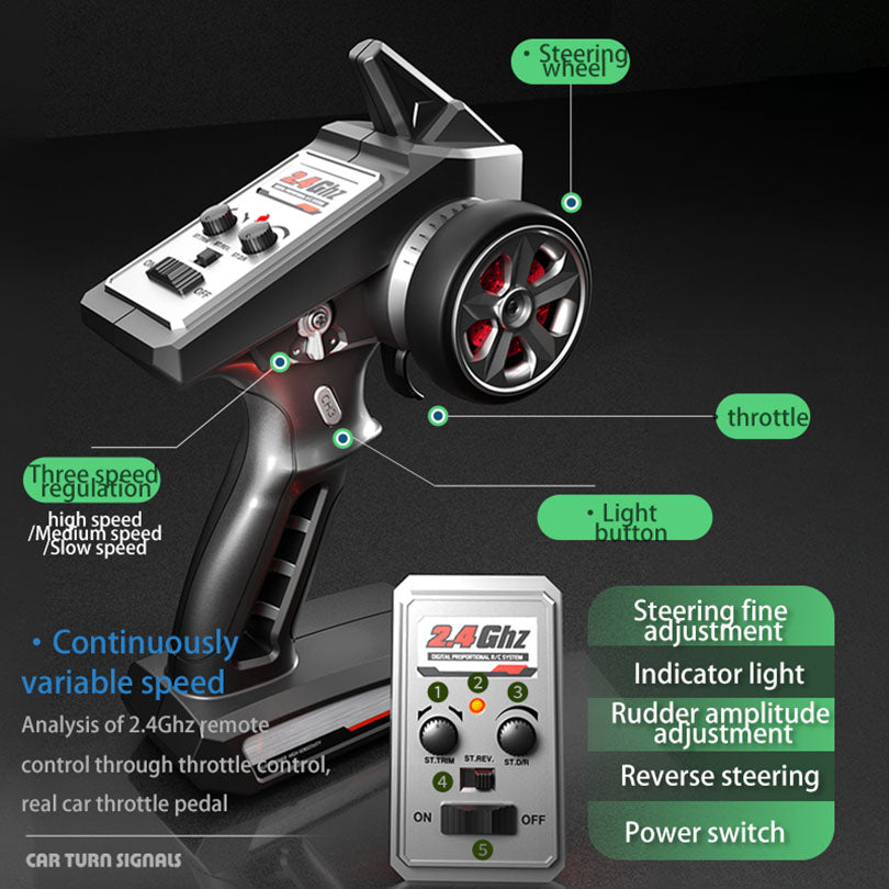 ZLL SG918 RC Car 4WD Carbon Brush 70km/h High Speed 1∶16 Full Scale Drift Car
