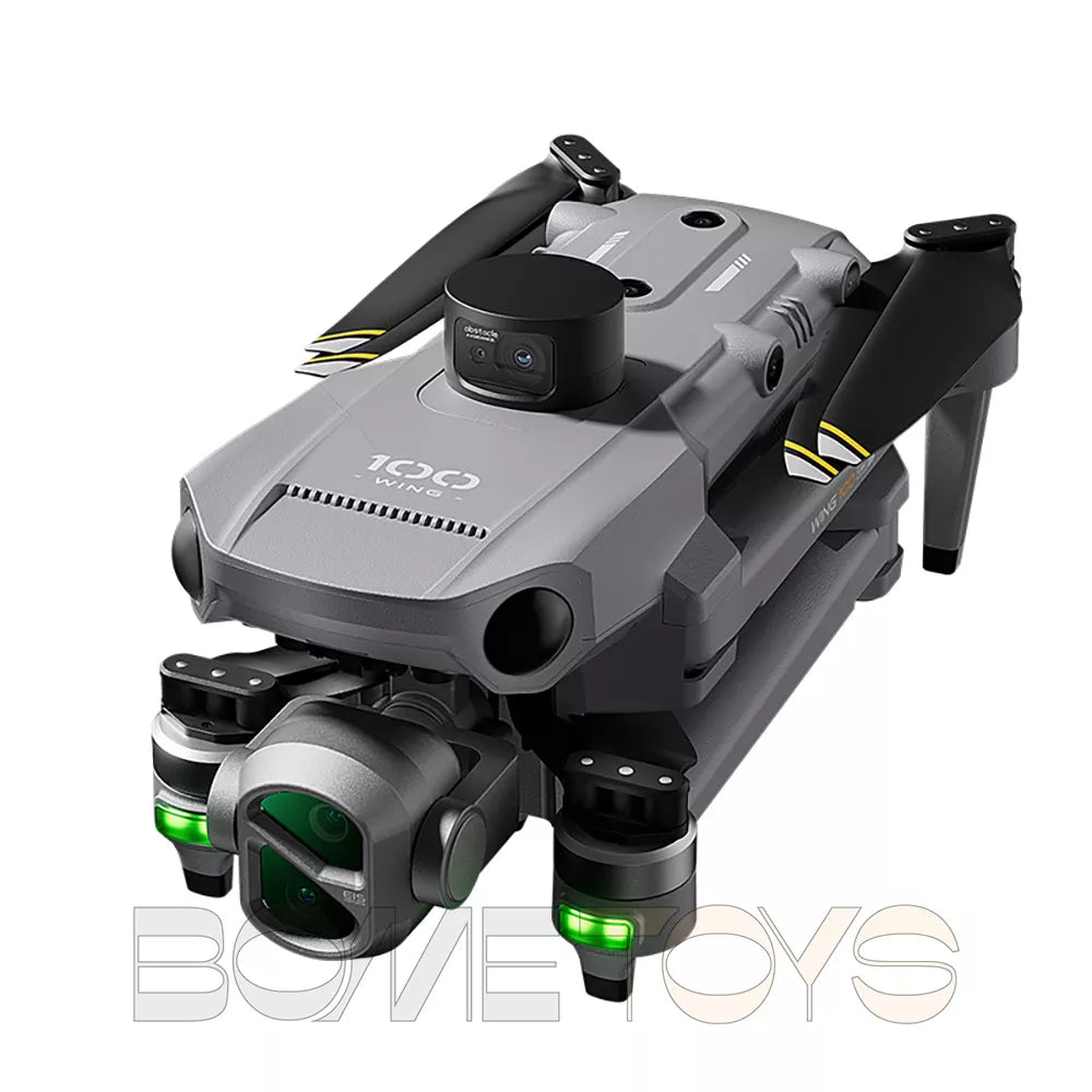 SMRC WING 100 8K Drone Upgraded version 3-Axis Gimbal Obstacle Avoidance 5G GPS Quadcopter Optional Screen Remote Control