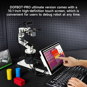 Yahboom DOFBOT Pro AI Large Model STEM Education Python 3D Depth Vision Robotic Arm for Jetson NANO 4GB/Orin NANO SUPE/Orin NX SUPER