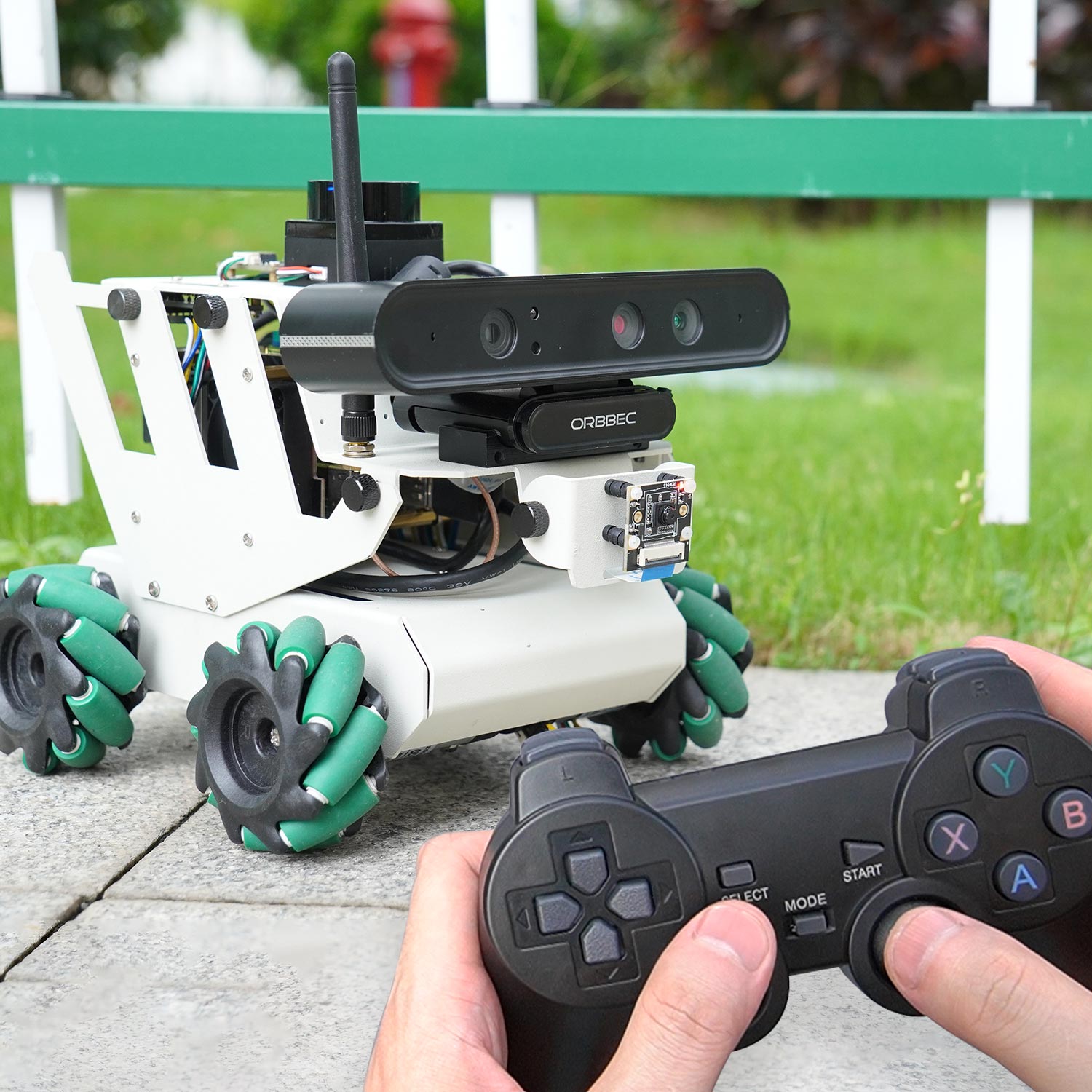 RDK ROS2 Robot Car STEM Education Python Programming Robot with Mecanu